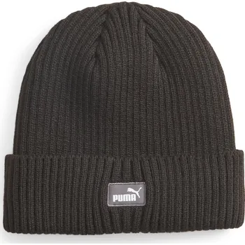 Čepice Zimní čepice PUMA PUMA CLASSIC CUFF BEANIE 02482601 – Černá