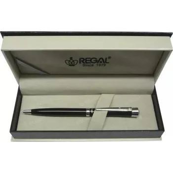 Sada pera s tužkou Kuličkové pero Regal Katherine - černá