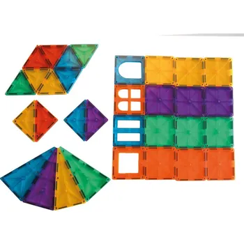 Díl pro stavebnice Magnetické bloky- Nepuzzle domy