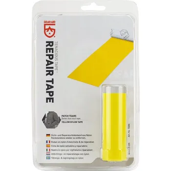 Látková záplata Opravná sada GEAR AID Tenacious TAPE® Repair Tape Yellow Nylon