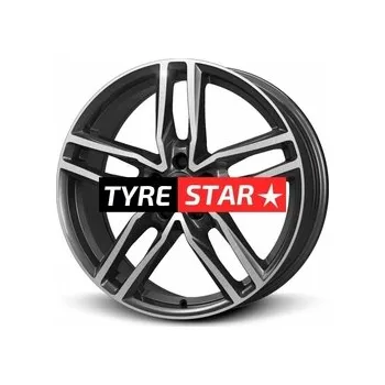 Alu kolo ALUTEC Ikenu 6.5x16 4x100 ET40 graphit frontpoliert