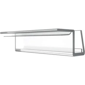 Rohová těsnící lišta do sprchového koutu 250cm