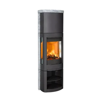 Krbová kamna JOTUL F 377V2 ADVANCE HIGH TOP mastek - černý lak