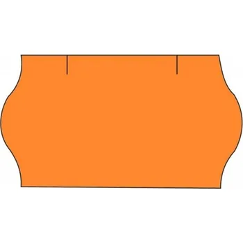 Speciální papír Cenové etikety na kotoučku 22x12 mm CONTACT - signální oranžové, 42ks