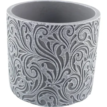 Obal na květináč Květináč beton dekor C 15 cm