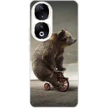 Pouzdro na mobilní telefon Silikonové pouzdro iSaprio - Honor 90 5G - Bear 01 (Odolný silikonový kryt, obal, pouzdro iSaprio - Honor 90 5G - Bear 01 - skvělá ochrana a pružnost, stylový UV potisk, lehkost, tiskne se v České republice)