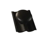 KM BETA Hodonka Briliant odvětrávací betonová komplet 110 mm černá 1 ks