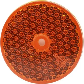 Příslušenství osvětlení automobilu Odrazka oranžová ∅ 60mm