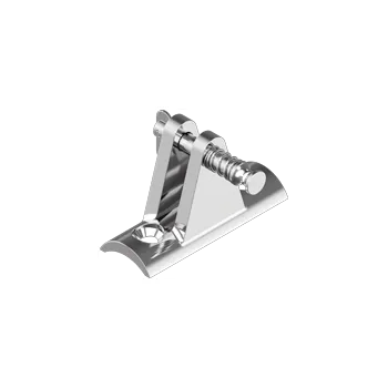 nerez_solar_martim Palubní lodní závěs oválná základna na trubku, rychle odnímatelný čep L= 60 mm, nerez A4 - AISI 316 Varianta: Palubní lodní závěs oválná základna na trubku, rychle odnímatelný čep L= 60 mm, nerez A4 - AISI 316