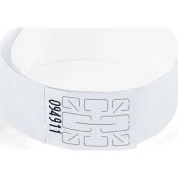 Náramek TYVEK Identifikační náramek 1,9 cm - bílý