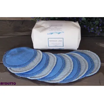 Kosmetický tampón Tampony modré 10 ks