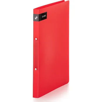 Pořadač PP A4 2 kroužek Classic, 2cm, červená