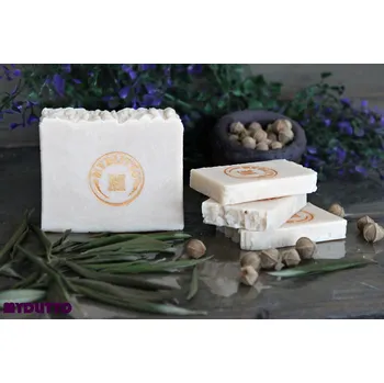 Mýdlo Olivové mýdlo 100 g (Jemná a šetrná péče o pokožku, jemné a laskavé mýdlo, vyrobené v rodinné mydlárně Mydlitto ® pro krásnou a zdravou pokožku)