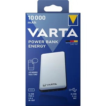 Powerbanka Záložní zdroj energie VARTA Power Bank ENERGY 10000mA 57976