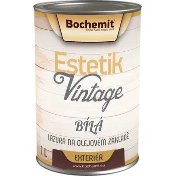 Olej na dřevo Bochemie Bochemit Estetik Vintage 5 l bílá