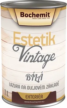 Olej na dřevo Bochemie Bochemit Estetik Vintage 5 l bílá