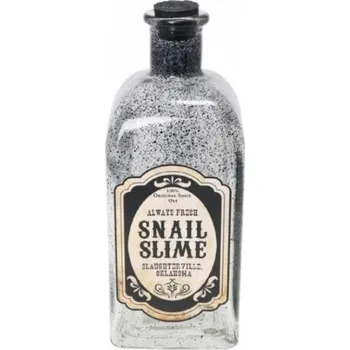 Party dekorace CHAKS Halloween skleněná lahev na drink 9 x 9 x 24 cm