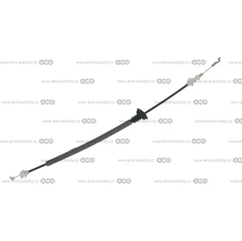 Bovden s táhlem na otevírání předních dveří - 5E0837085A, 5E0837085 - Octavia 3 - originál