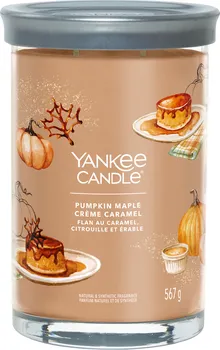 Svíčka Yankee Candle Signature Pumpkin Maple Creme Caramel