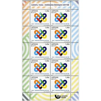 Poštovní známka (2023) MiNr. 1395 ** PL - Litva - EUROPA: Mír