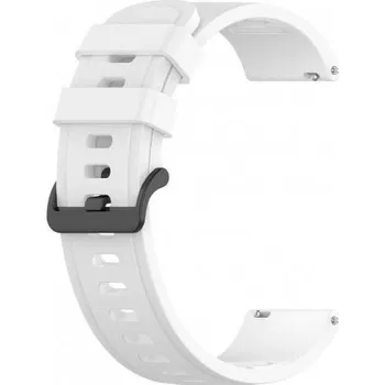 Řemínek na hodinky BSTRAP | BStrap Silicone V3 reminek na Xiaomi Amazfit Bip, white (SXI010C0205)