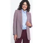 Dámské sako se vzorem rybí kosti NIFE Barva: Bordová, Velikost: S