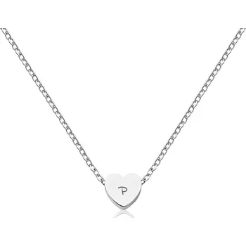 Náhrdelník Náhrdelník z chirurgické oceli - srdce s vlastním textem - Meucci DN124