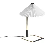 HAY Stolní lampa Matin 300, polished brass / white