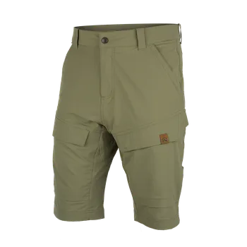 Pánské kraťasy Northfinder Pánské lehké strečové šortky Adventure AGUSTIN, zelená, XL
