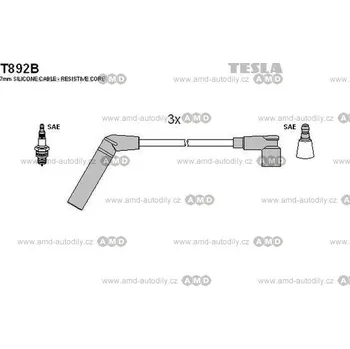Zapalovací kabel Zapalovací kabely sada TESLA T892B - T892B
