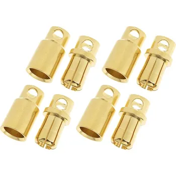 RC náhradní díl Konektor zlacený 8.0mm (4 páry)