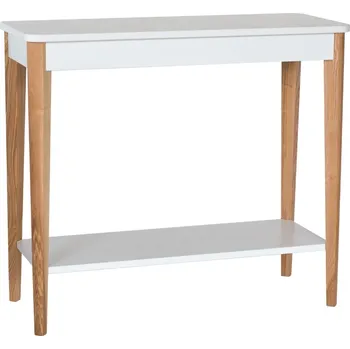 Toaletní stolek Bílý lakovaný toaletní stolek RAGABA ASHME 85 x 35 cm