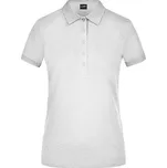 James&Nicholson Dámská polokošile JN709 Grey Heather M