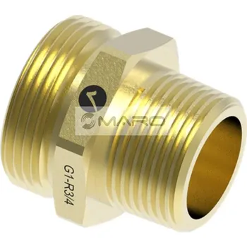 Fitinka Merabell Vsuvka mosazná redukovaná přechodová G1" x R3/4" pro vlnovcovou trubku DN20, M0218