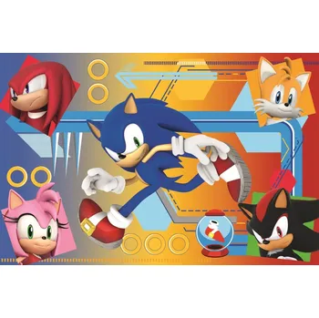 Puzzle TREFL Puzzle Sonic v akci 60 dílků