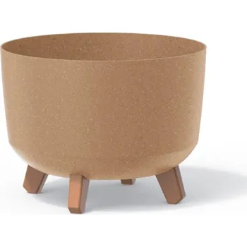 Květináč PROSPERPLAST Květináč - GRACIA Eco Wood Průměr: 39 cm, Barva: naturo