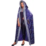 Sametový kouzelnický plášť pro dospělé