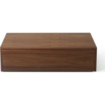 Konferenční stolek New Works Konferenční stolek Mass Coffee Table High w. Drawer, natural walnut