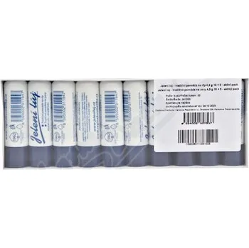 Péče o rty Jelení lůj tradiční pomáda 4.5g akční pack 15+5ks