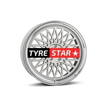 Alu kolo Borbet B 8x18 5x114.3 ET40 silver rim polished