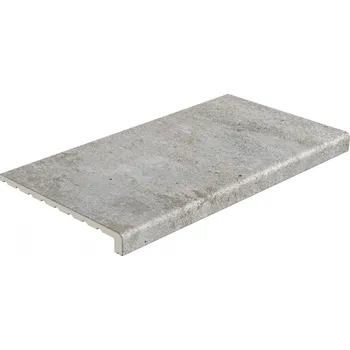 Dlažba Rosa Gres Keramický bazénový lem MISTERY Grey 62,6x31,7x3,8 cm, cena za 1ks