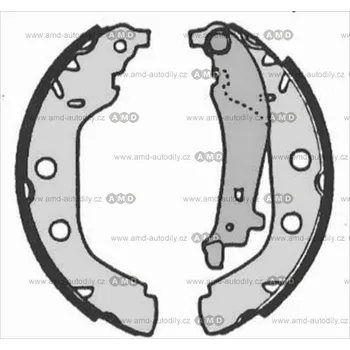 Brzda na kolo Brzdové čelisti - 1849.2737582