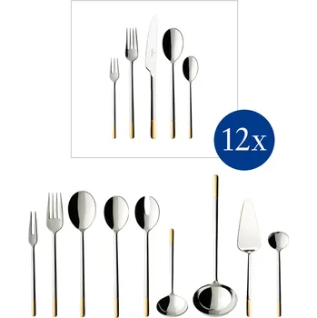 Příbor Villeroy & Boch Ella sada zlacených příborů, 70 ks 12-6351-9072