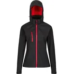 Regatta Dámská softshellová bunda TRA702 Black-Classic Red 40 (14)
