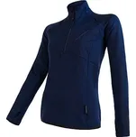 SENSOR TECNOSTRETCH dámská mikina kr.zip deep blue