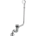 Besco Celokovový vanový sifon s přepadem, zlato, VANSWPRZZLO