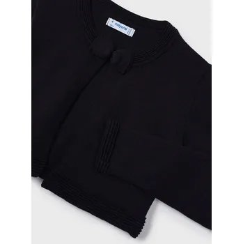 Dívčí mikina Dívčí bolérko Mayoral 321 smetanové Velikost: 122, barva: černá