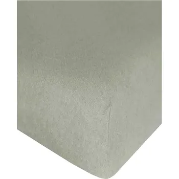 Prostěradlo 4sleep froté s gumičkou 180/200 šedá