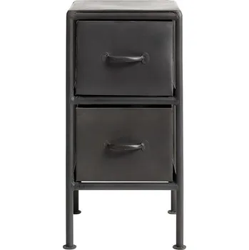 Komoda Kovová komoda Muubs OHIO V. 56cm černá