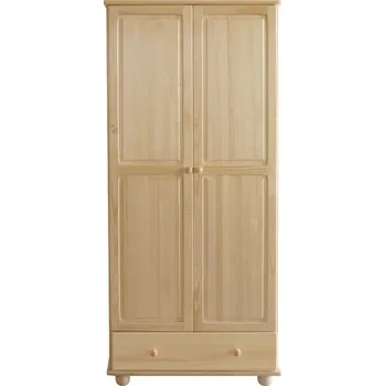 Komoda Šatní skříň DREWMAX SF 102 z borovicového masivu Barevné provedení: Dub